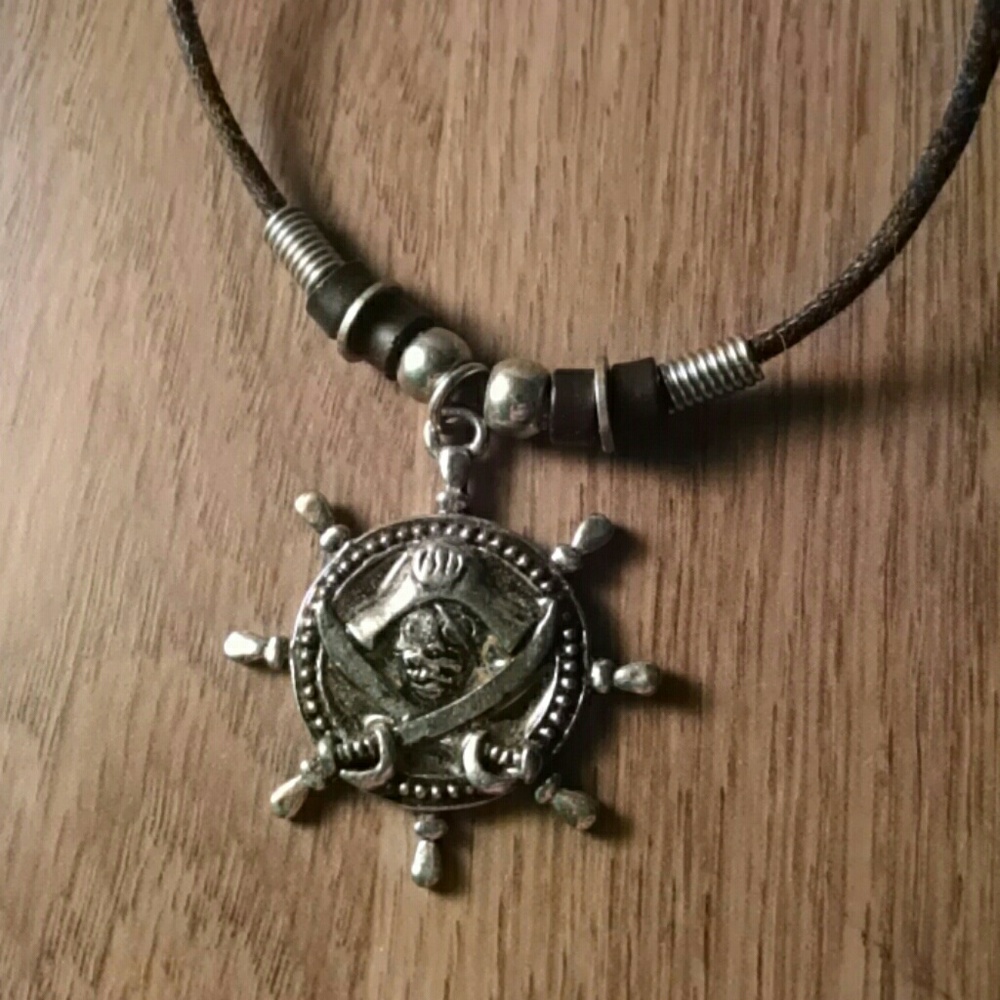 Pirate Helm Necklace